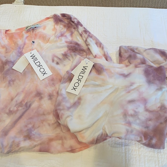 NWT WILDFOX cloud tie dye set - Picture 11 of 15